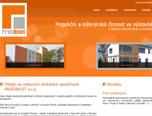 Tablet Screenshot of profirevit.cz